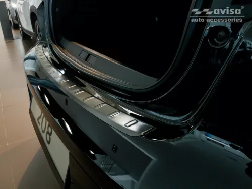 Avisa fekete acél lökhárítóvédő PEUGEOT 208 II hatchback 5D 2019-2023, FL.2023->