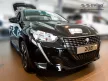 Avisa fekete acél lökhárítóvédő PEUGEOT 208 II hatchback 5D 2019-2023, FL.2023->