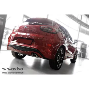   Avisa fekete acél lökhárítóvédő FORD PUMA crossover 2019->