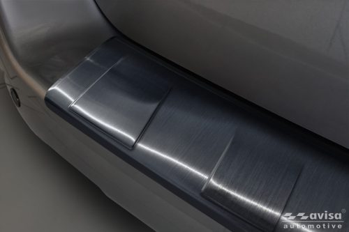 Avisa fekete acél lökhárítóvédő hosszabb kivitel JUMPY III 4D 2016->, SPACETOURER 2016->, VIVARO III 2019->, ZAFIRA LIFE 2019->stb.