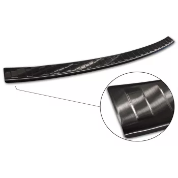   Avisa fekete acél lökhárítóvédő CITROEN C-CROSSER 2007-2012, MITSUBISHI OUTLANDER II 2006-2012, PEUGEOT 4007 2007-2012