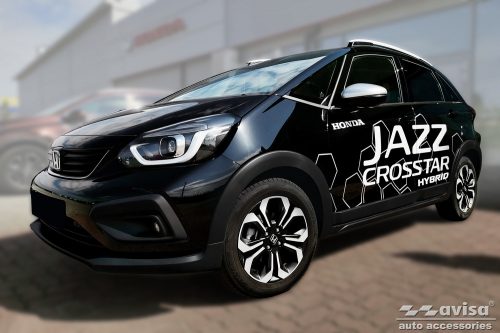 Avisa lökhárítóvédő HONDA JAZZ V CROSSTAR hybrid 2020->acel fekete