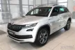 Avisa fekete acél belső lökhárítóvédő SKODA KODIAQ crossover 2016-2021, FL2021->2024