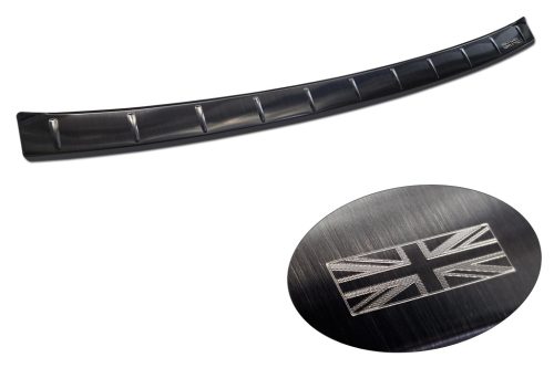 Avisa lökhárító védő MG 5 EV SW 2022->  (engrave British flag) acél fekete