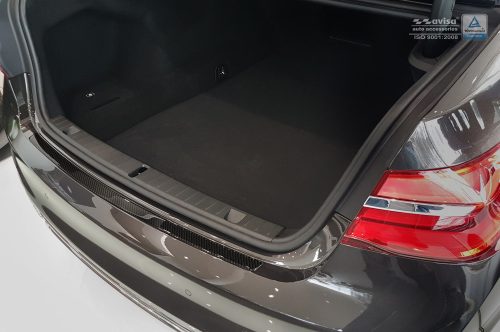 Avisa lökhárítóvédő BMW 7 limousine G11, G12 2015-2019 (without M-pakiet) 3D carbon mintás fekete