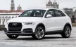 Avisa piros/fekete 3D karbon lökhárítóvédő AUDI Q3 2011-2015, FL 02.2015-2018