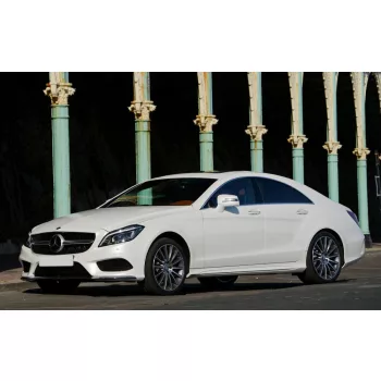   Avisa fekete karbon lökhárítóvédő MERCEDES CLS (C218) 2014->