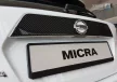 Avisa fekete 3D karbon csomagtérajtó díszléc (nyitással) NISSAN MICRA V 2016->