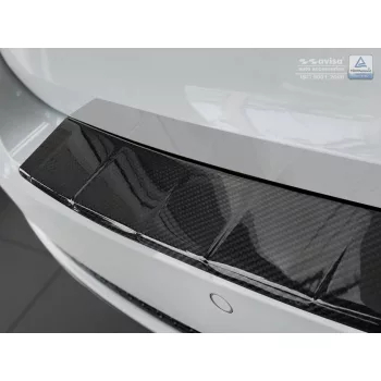   Avisa fekete hátsó lökhárító-védő AUDI A4 B9 Avant 2015-> (49103)