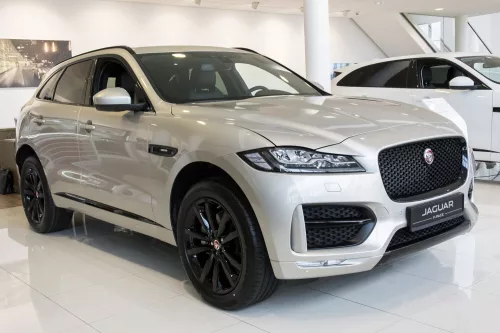Avisa fekete karbon lökhárítóvédő JAGUAR F-PACE 2016->