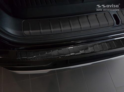Avisa lökhárítóvédő BMW X4 II (GO2) 2018->carbon mintás fekete