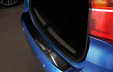 Avisa lökhárítóvédő BMW X1 II F48 M-pakiet 2015->carbon mintás fekete