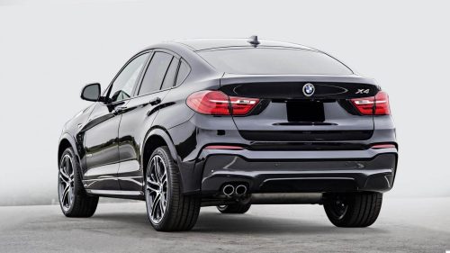Avisa lökhárítóvédő BMW X4 F26 2014-2018 carbon mintás fekete