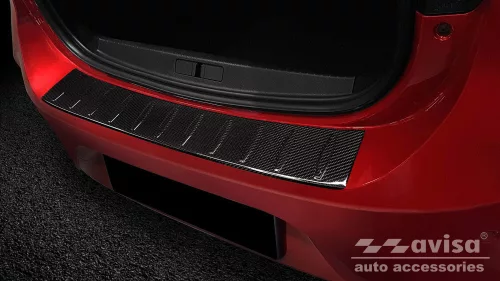 Avisa fekete karbon lökhárítóvédő CORSA F VI GS Line hb 5d 2019->2023, FL2023->, CORSA F VI ULTIMATE hb 5d 2019->2023, FL2023->stb.