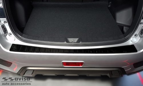 Avisa fekete karbon lökhárítóvédő MITSUBISHI ASX crossover FL2019->2022