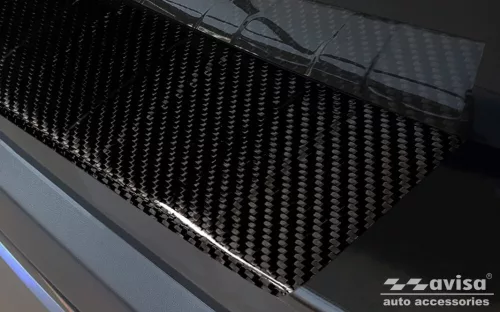 Avisa fekete karbon lökhárítóvédő NISSAN X-TRAIL III (T32) FL2017-2021