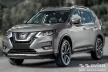 Avisa fekete karbon lökhárítóvédő NISSAN X-TRAIL III (T32) FL2017-2021