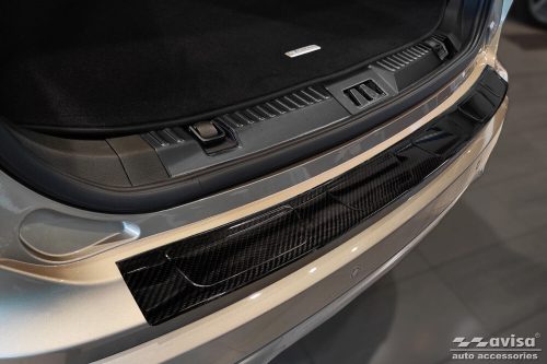 Avisa lökhárítóvédő FORD EDGE II/ST-Line/Vignale FL2018->carbon mintas fekete