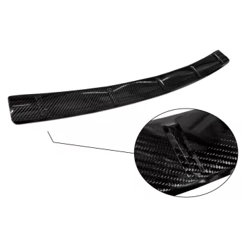   Avisa fekete karbon lökhárítóvédő FORD MUSTANG VI coupe/GT 2015-2017, FL2017->