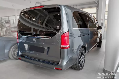 Avisa fekete/fekete tüköracél lökhárítóvédő "Shadow Prémium" MERCEDES V CLASS W447/VITO III/MARCO POLO 2014-2019, FL.2019-2024, FL.2024->?