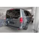 Avisa fekete/fekete tüköracél lökhárítóvédő "Shadow Prémium" MERCEDES V CLASS W447/VITO III/MARCO POLO 2014-2019, FL.2019-2024, FL.2024->?