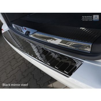   Avisa fekete tüköracél lökhárítóvédő VOLKSWAGEN TRANSPORTER T6/T6.1, Caravelle T6/T6.1 2015-2019, FL2019-2024