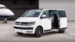 Avisa fekete tüköracél lökhárítóvédő VOLKSWAGEN TRANSPORTER T6/T6.1, Caravelle T6/T6.1 2015-2019, FL2019-2024