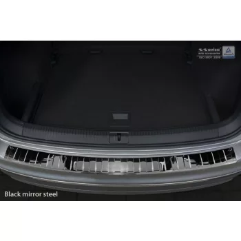   Avisa fekete tüköracél lökhárítóvédő TIGUAN II 2015-2020, FL2020->/eHybrid 2020-2024, TIGUAN II R-Line 2015-2020, 2021-2024 stb.