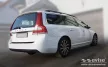 Avisa fekete tüköracél lökhárítóvédő VOLVO V70 III FL2014-2016