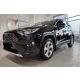 Avisa lökhárítóvédő TOYOTA RAV4 V generation /Hybrid 2018->acél fekete fényes