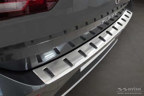 Avisa új erősített kivetelű lökhárítóvédő VOLKSWAGEN T-ROC/cabrio 2017-2022, FL2022->acél ezüst