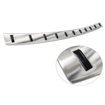   Avisa ezüst szatén acél lökhárítóvédő "Strong Edition" TRANSPORTER T5 Multivan/Caravelle 2003-2012; FL2012-2015 (fits ONLY to the