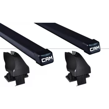   CAM acél tetőcsomagtartó fixpontos autókhoz , zárat nem tartalmazza (40608_2820)