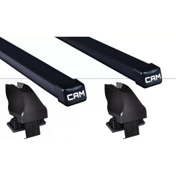   CAM acél tetőcsomagtartó fixpontos autókhoz , zárat nem tartalmazza (40615_2820)