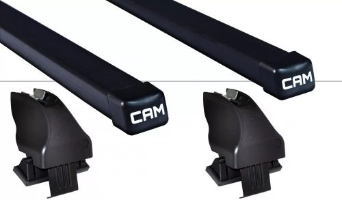 CAM acél tetőcsomagtartó fixpontos autókhoz , zárat nem tartalmazza (40615_2822)