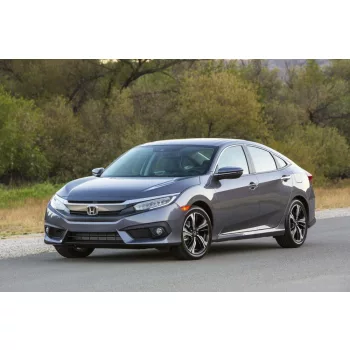   Climair Honda Civic Climair légterelő szett első + hátsó ablakra, 4db} 5 2017-2022