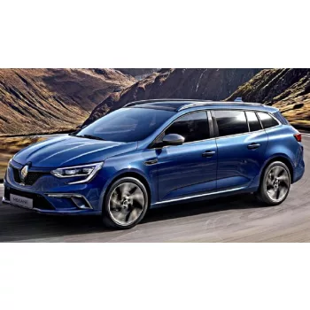   Climair Renault Megane Climair légterelő szett első + hátsó ablakra, 4db} 5 2016-