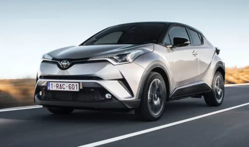Climair Toyota CH-R Climair légterelő szett első + hátsó ablakra, 4db} 5 2016-2023