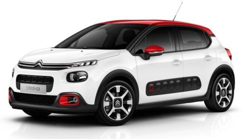 Climair Citroën C3 Climair légterelő szett első + hátsó ablakra, 4db} 5 2017-