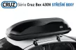 Tetőbox CRUZ Box 430N, fényes fekete