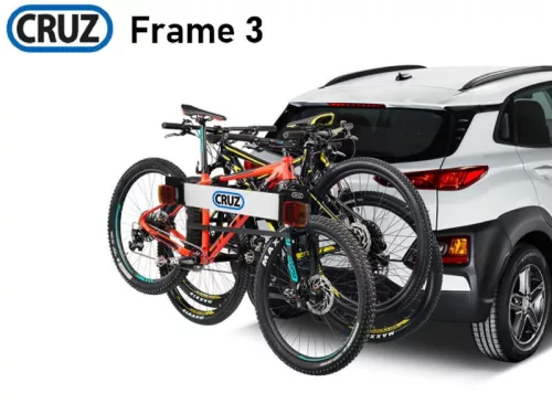 Cruz Frame keréktartó - 3 kerék, vonóhorogon
