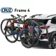Cruz Frame keréktartó - 4 kerék, vontatáshoz