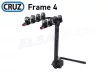 Cruz Frame - 4 kerék, vonóhorogra szerelve