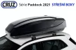 Tetőbox CRUZ Paddock 470N, fényes fekete