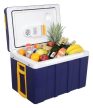Autós hűtőláda fűthető 50l (kék)