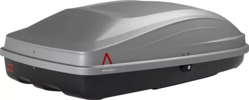 EgriAuto Dynamic 320 tetőbox 50 kg, egyoldalas, ezüst/fekete