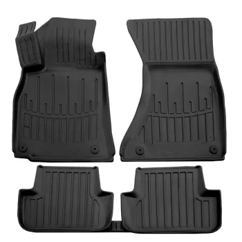   EgriAuto Prémium 3D gumiszőnyeg patenttal Audi A4 (B8) 2007-2015 5 db