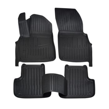 EgriAuto Prémium 3D gumiszőnyeg patenttal Q7 4M 2015- 5ks