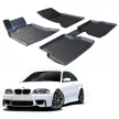 EgriAuto Prémium 3D gumiszőnyeg patenttal Bmw 3 Series E46 1998-2005