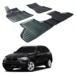 EgriAuto Prémium 3D gumiszőnyeg patenttal Bmw X5 E70/X6 E71, E72 2006-2012